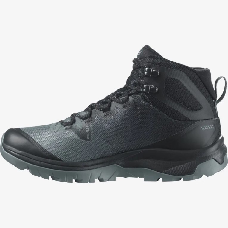 Botas Montaña Salomon Vaya Mid GTX Mujer Negros | MX GYIN901